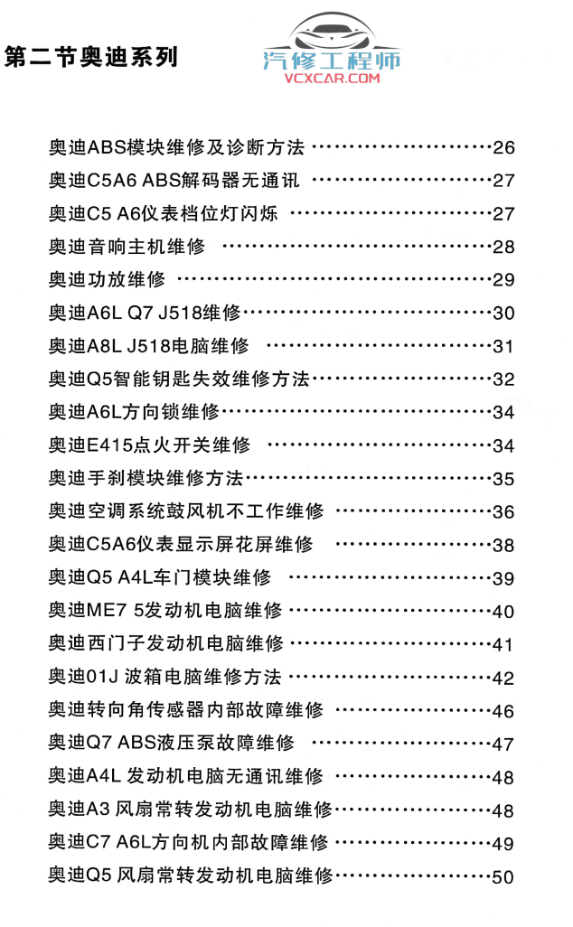 📂汽车电脑板 | ECU 奔驰宝马大众奥迪电脑板诊断思路及维修方法（109页68M）