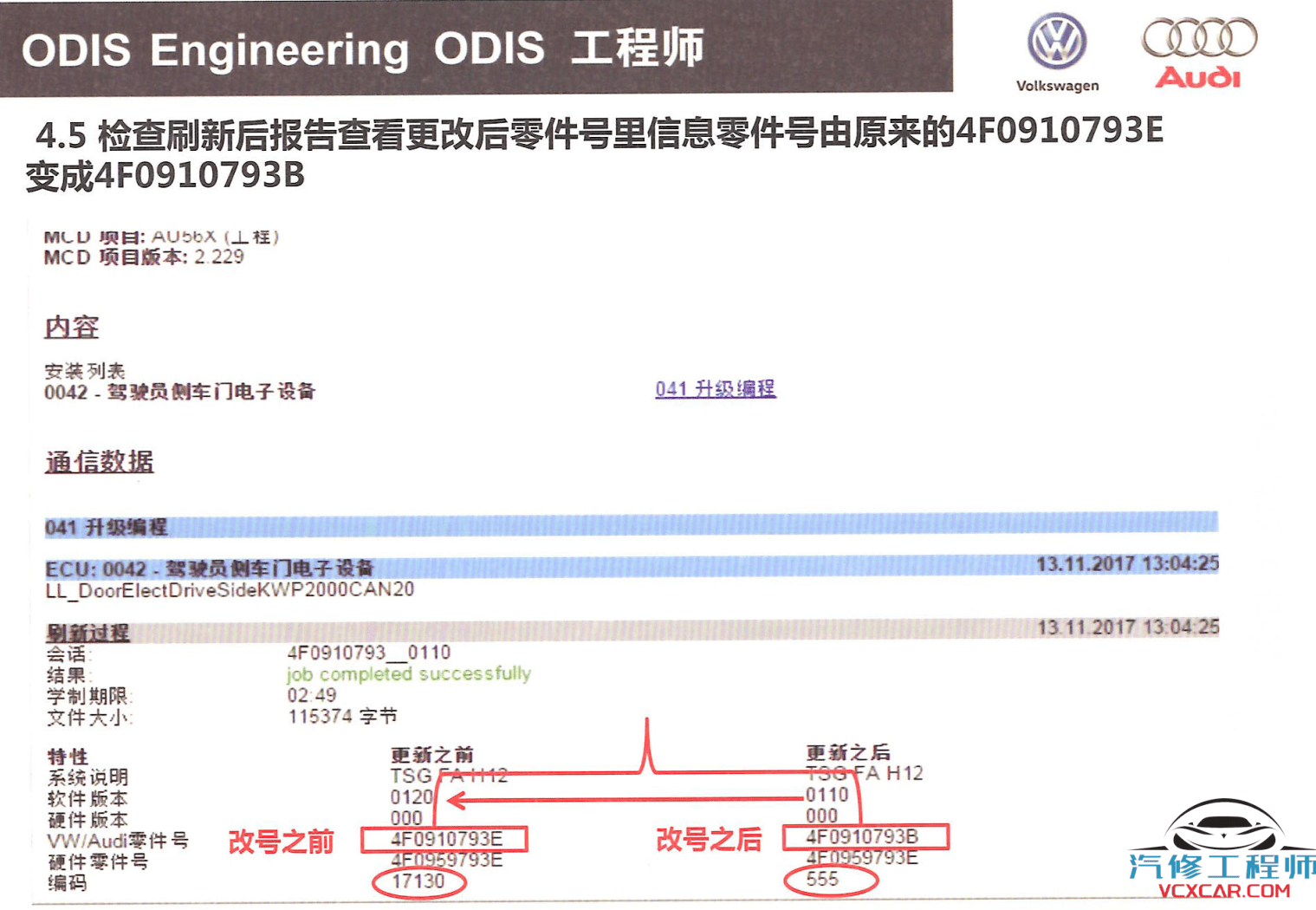 ✅[Free.免费] 大众奥迪 | ODIS专检 ODIS工程师从入门到精通 详细教程 刷写固件 改零件号 刷写参数（上册）