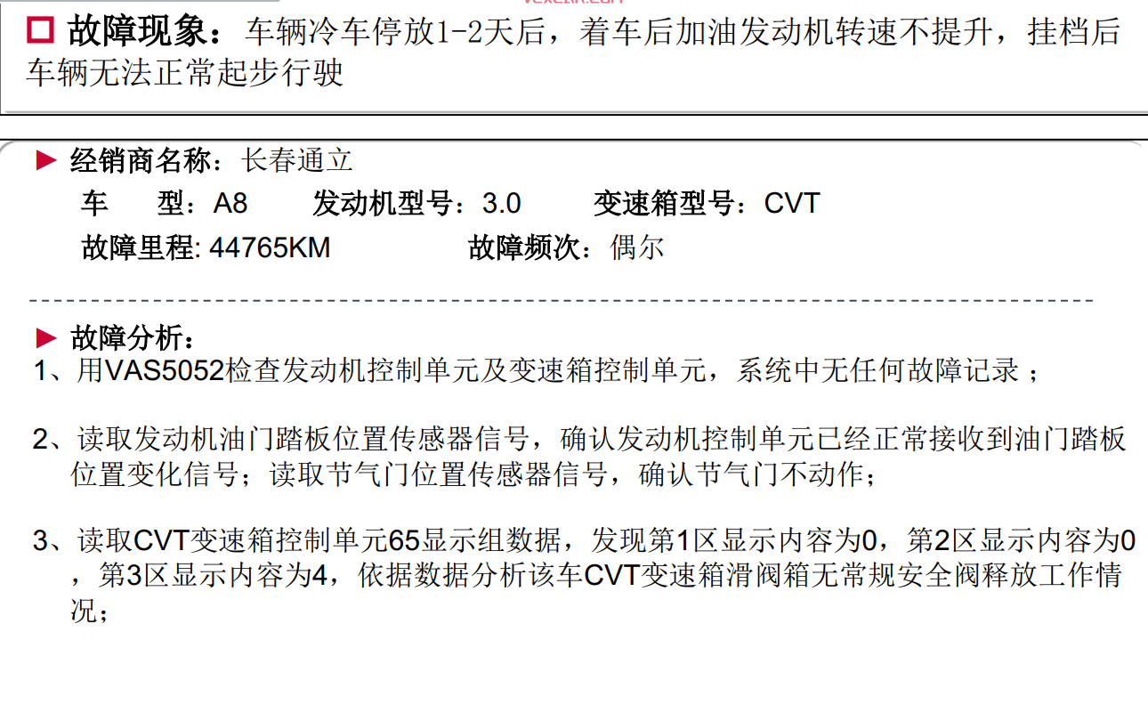 ✅[Free.免费] 奥迪 | Audi原厂SOST 技术培训—2010年2009年第1、2期 内部资料 故障案例（200M）