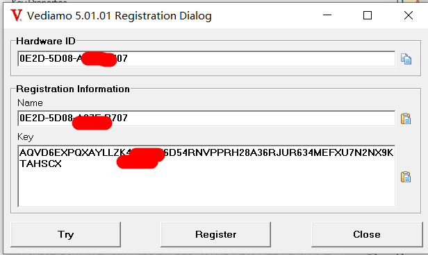 📂奔驰Benz | 工程师 工程师系统 Vediamo5.01.01【注册机Key+安装教程+破解补丁】 (256M)