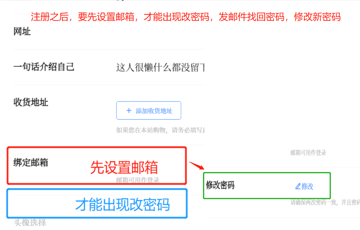 A-01.网站使用中常见问题(一):如何注册、如何修改密码