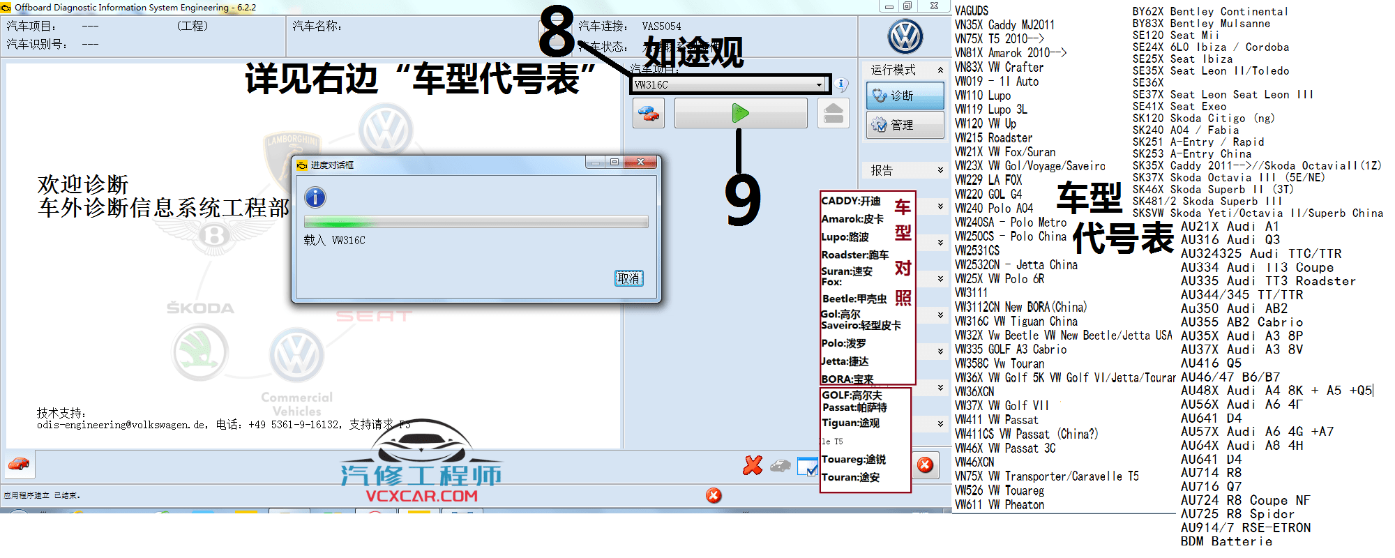 📂大众奥迪 | ODIS专检 工程师中级 自诊断 数据流 引导查询 解保护 刷写数据 培训视频 4（2018年900M）