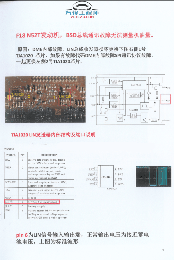 📂宝马BMW | 工程师教程 CHS版：宝马工程师收费培训教程-下册 NBT主机维修 CIC主机 通讯故障 总线故障 气门故障 变速箱故障（47页）