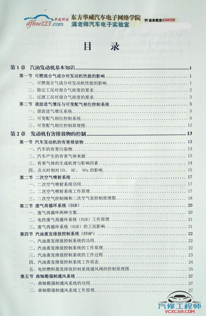 📂电子电路 | 汽车电控 满MZH：汽车电控系统诊断培训教程 电子书籍（172页200M）