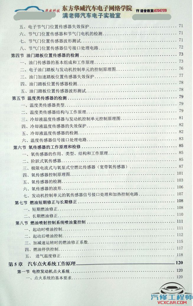📂电子电路 | 汽车电控 满MZH：汽车电控系统诊断培训教程 电子书籍（172页200M）
