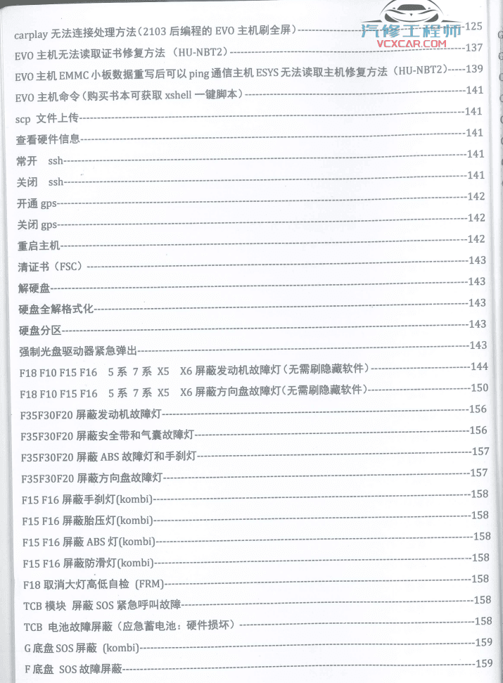 📂宝马BMW | 故障屏蔽 2021.11 老夏版: OPF GPF颗粒过滤器 EVO主机代码 故障屏蔽 [书籍+视频] 底盘 SOS 气囊 胎压 大灯 刹车屏蔽(176M）