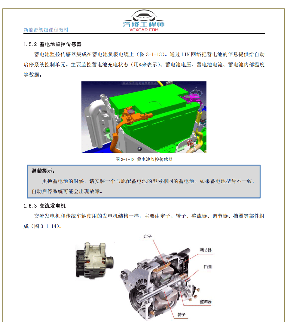 ✅[Free.免费] 新能源 | 基础教材 2022年 新能源汽车 混动汽车 纯电动汽车 初级入门知识课程教材(20M)
