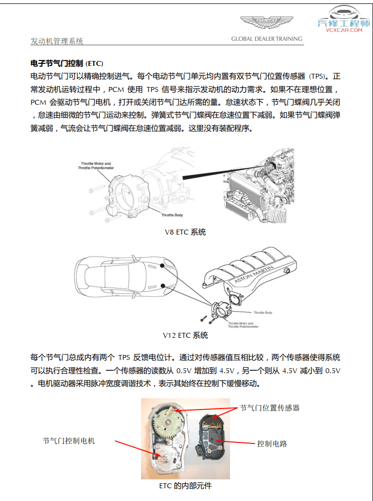 📂跑车 | 阿斯顿马丁AstonMartin 高级技术培训资料 培训课件 发动机 变速箱 电器 车间（480M）