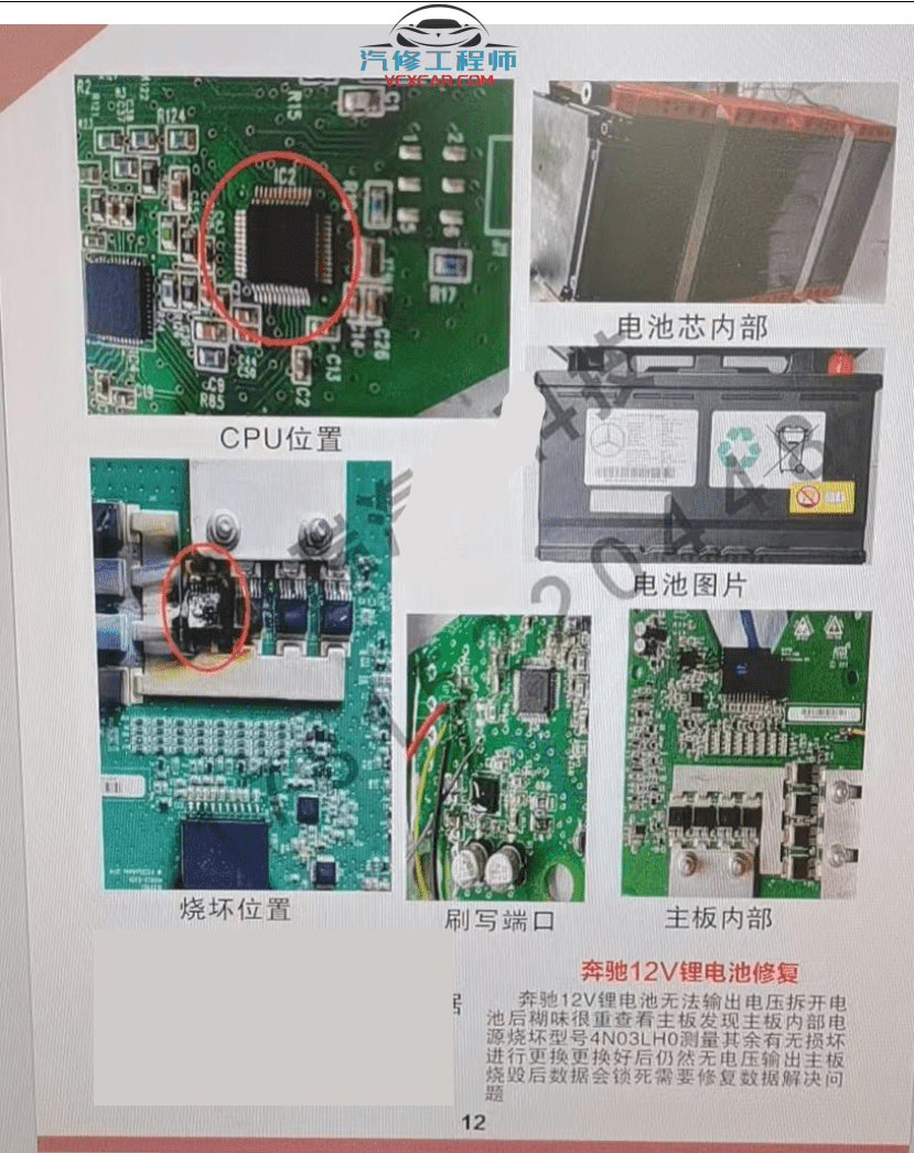 📂汽车电脑板 | ECU 2022年 华瑞3 德美日国产车锂电池维修 方向机维修 电脑板维修 大众奥迪奔驰宝马比亚迪
