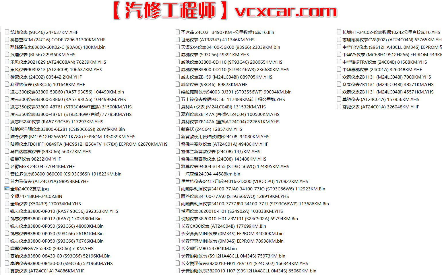 📂电子防盗 | 钥匙匹配 2021年 大众奥迪奔驰宝马福特丰田电子防盗 钥匙匹配 仪表修改 VIP内部培训视频 16周课程（20G）
