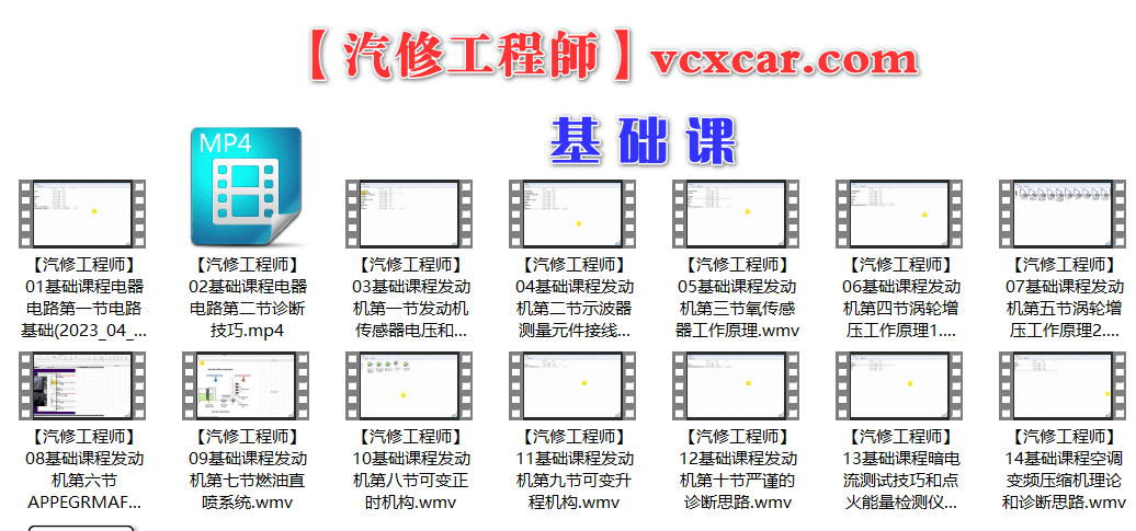 📂示波器 | 课程 KYO示波器波形分析视频课程 故障案例波形分析集锦 初中高级 105集(8G)