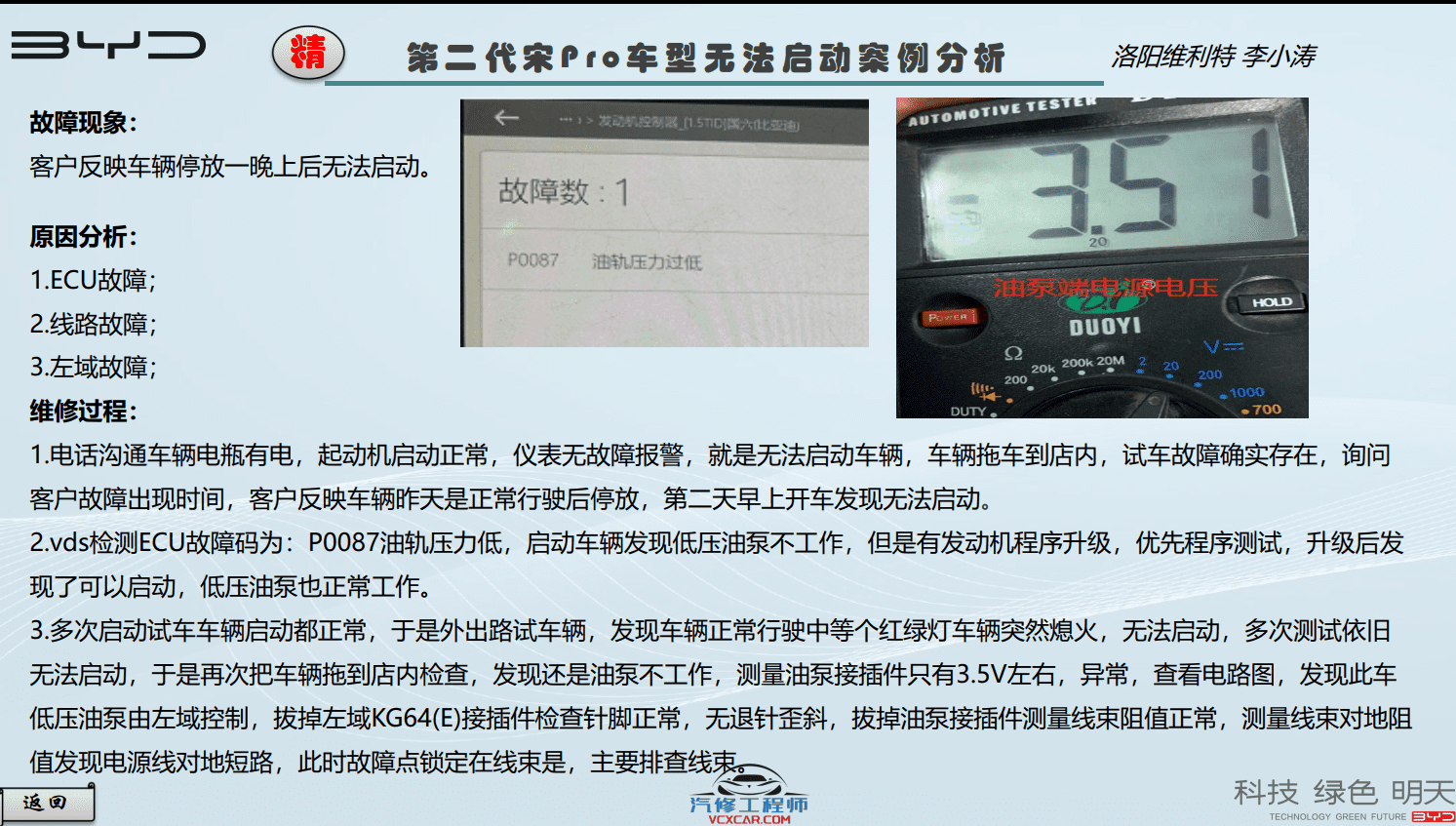 📂比亚迪BYD | 原厂培训 2022~2019 新能源: 海豚驱逐舰 秦汉唐宋元 E 纯电+混动 技术培训资料教程 03（5G）