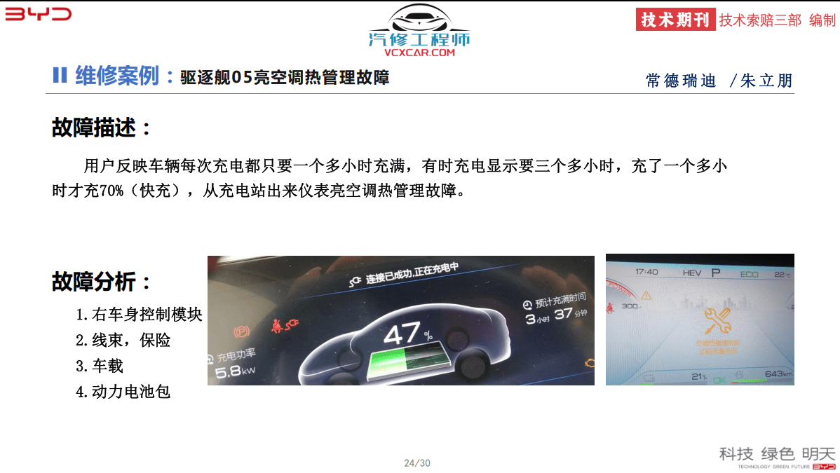 🎓[SVIP·积分] 比亚迪BYD | 故障案例 2022~2016年 新能源+混动+燃油车 技术通报 故障案例 02 (1G 74份)