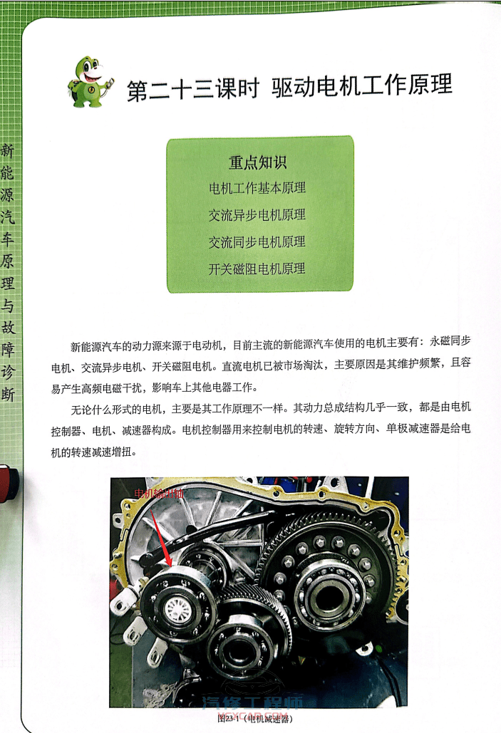 📂新能源 | 教程 2022年 ZH版 新能源+电动+混动 汽车原理与故障诊断: 高压 电池 电路 电机 控制器故障案例（284页）