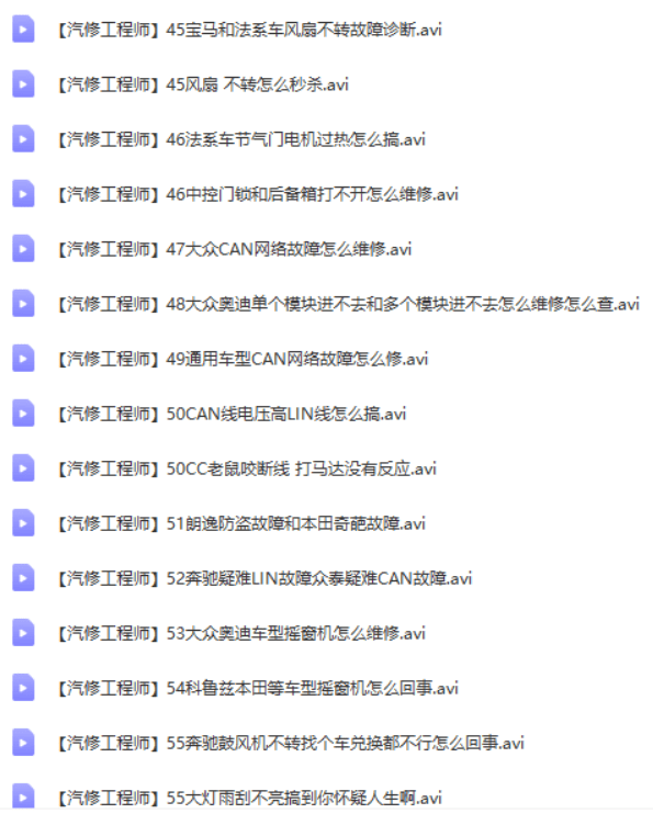 📂故障案例 | 课程 2022年  疑难故障案例课程 77节课 (15G)