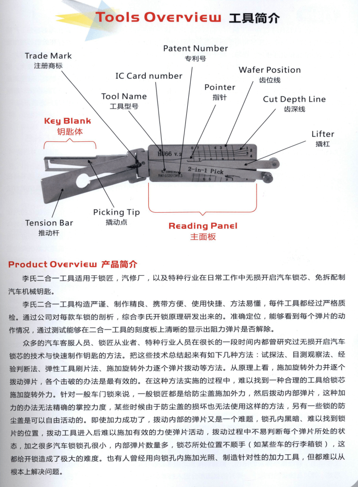 📂汽车开锁 | 教程 李氏开锁配钥匙工具使用教程+详细培训视频（5.8G）