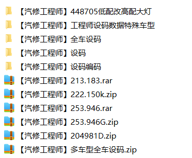 🎓[SVIP·积分资源] 奔驰Benz | 工程师设码编码数据AED [不加密不绑定 带车架号+诊断报告]（4600份数据 770M）