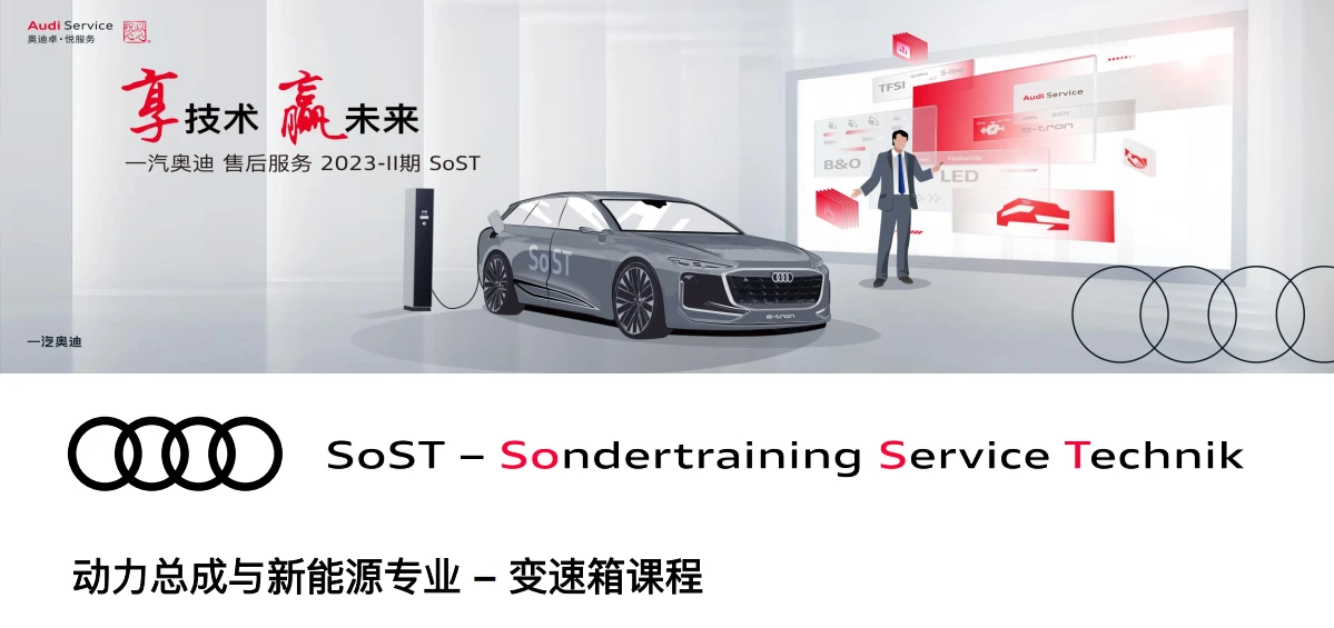 📂奥迪Audi | 原厂SOST 内部技术培训—2023年第2期 售后方案 故障案例 技术通报 新能源故障
