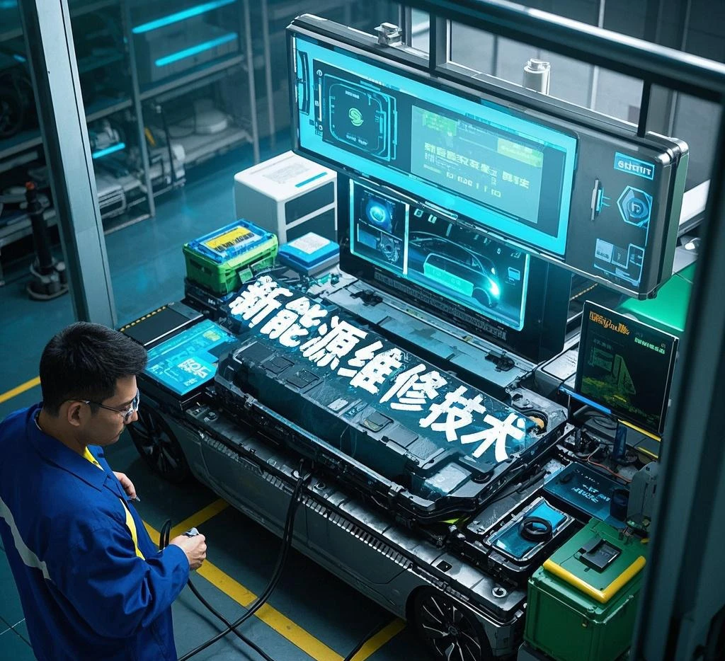 📂新能源 | 培训 2025年 新能源轻混 三电技术系统培训_91节课（327G）[电控+电机+电池+压缩机+变速箱+充电机]