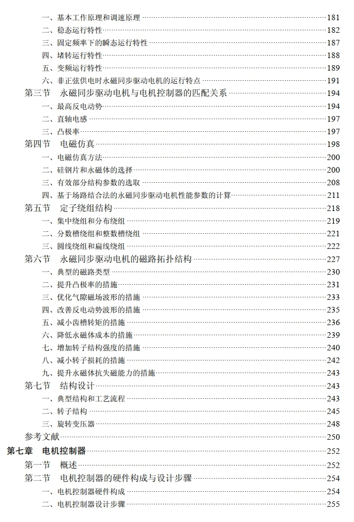 ✅[Free.免费] 2023.1 新能源电动汽车 驱动电机系统设计_489页（50M）[驱动电机 热管理 异步 永磁同步 控制器]