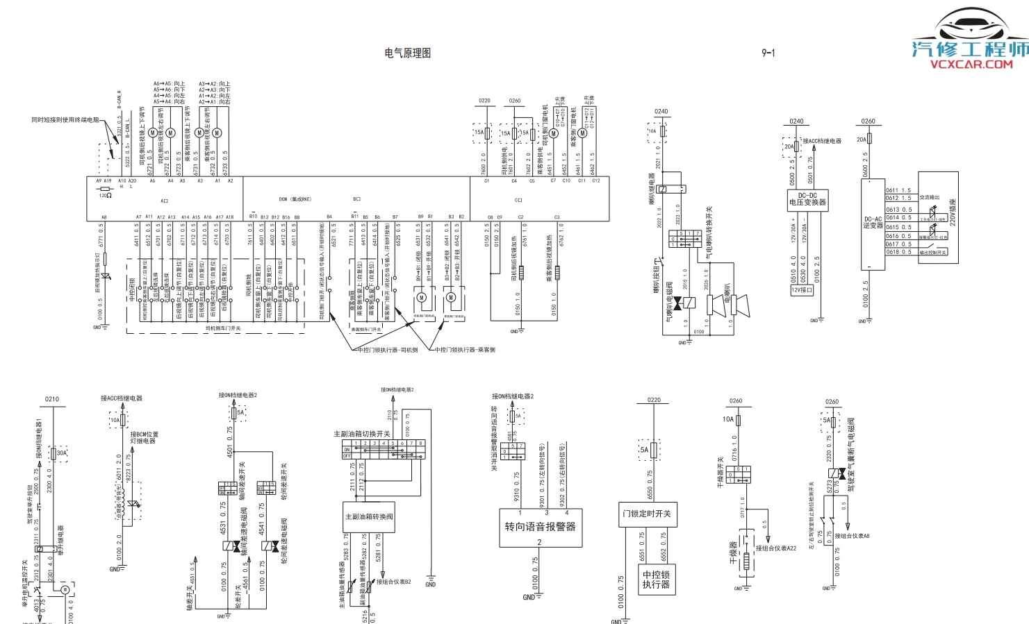 📂柴油车 | 整理6：国六国五 重汽重卡电路图+维修手册 [东风 江铃 福田 广汽 解放 江淮 玉柴 潍柴 锡柴]（2G）