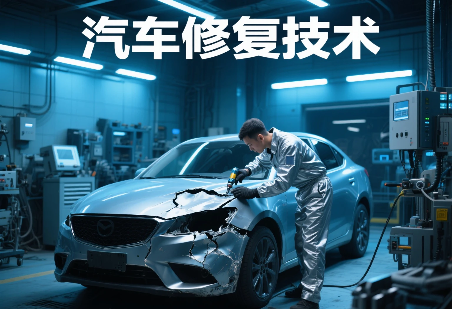 📂汽车修复 | 技术课程 2025 汽车凹陷修复线上视频教程 基本功练习_14节(12.2G)