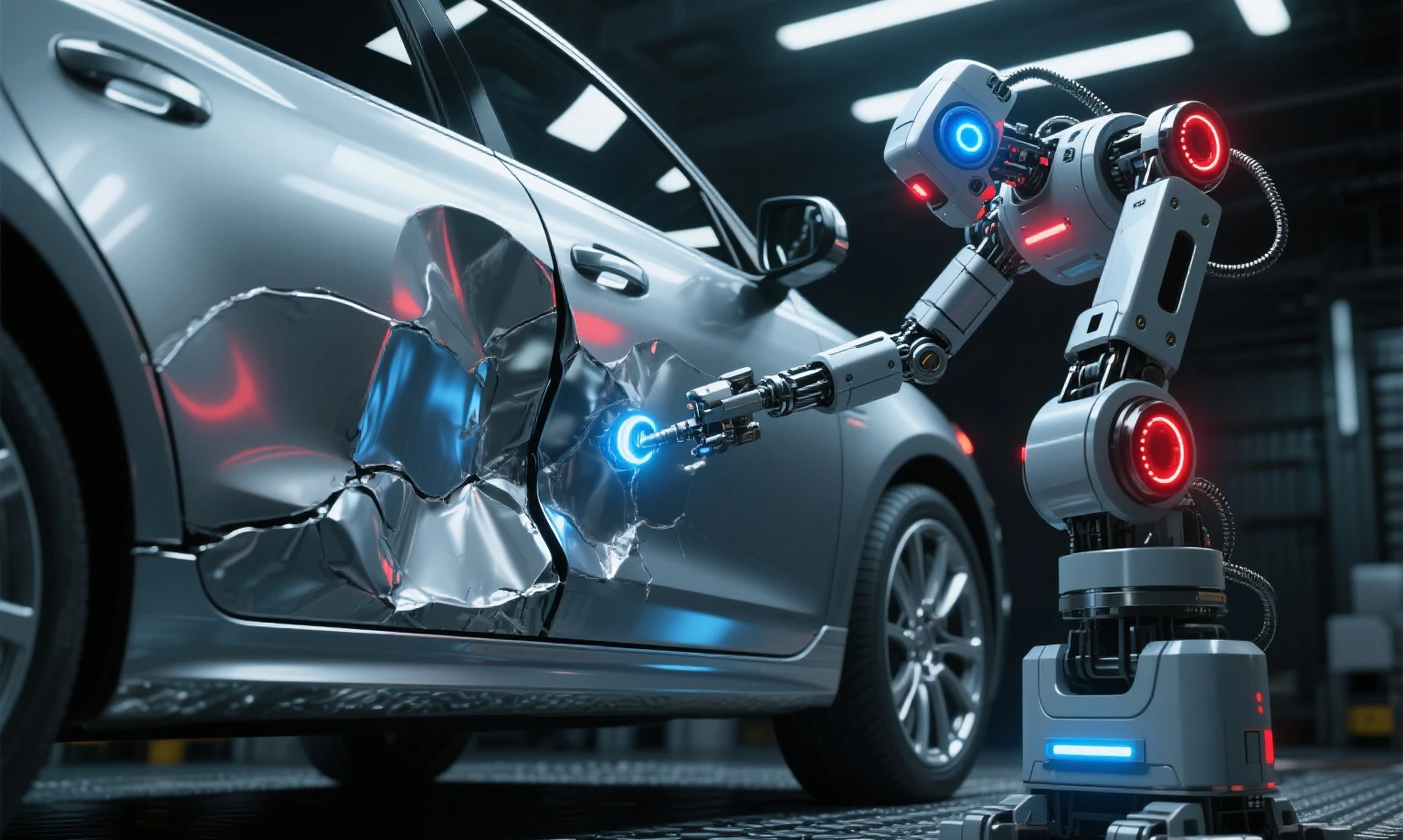 📂汽车修复 | 技术课程 2025 汽车凹陷修复 方法技巧工具 技术课程_11节（4G）