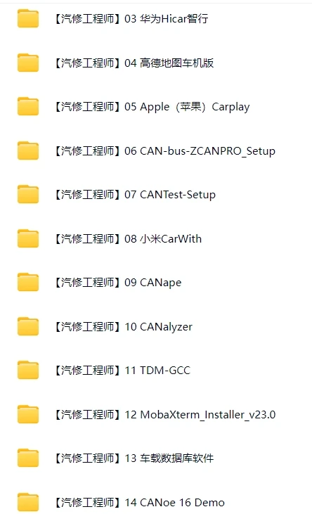🟥[SVIP·专享] 最全汽车·ADAS高级驾驶辅助系统 专业软件测试培训教程资料（175.8G）