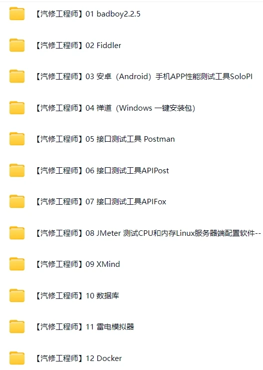 🟥[SVIP·专享] 最全汽车·ADAS高级驾驶辅助系统 专业软件测试培训教程资料（175.8G）