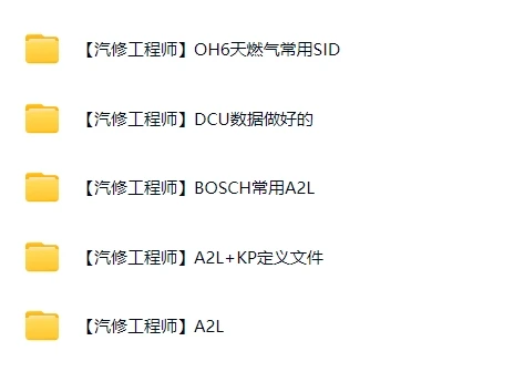 🎓[SVIP·积分] 柴油车 | 数据 整理10：国六柴油车数据包天然气WinOLS A2L/KP自定义 DCU优化 精准定义 最强标定（3200份 18.6G）