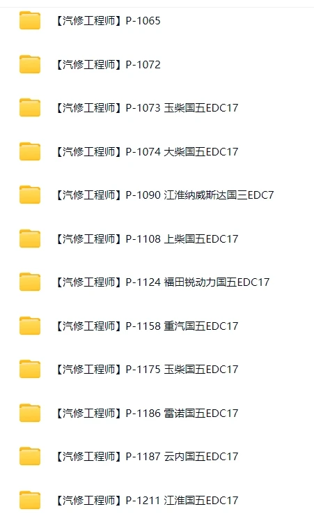 🎓[SVIP·积分] 柴油车 | 数据 整理10：国六柴油车数据包天然气WinOLS A2L/KP自定义 DCU优化 精准定义 最强标定（3200份 18.6G）