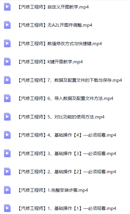 📂柴油车 | 资料 整理19:康明斯资料补充 WinOLS安装使用教程 数据优化配置(7000份 55G)