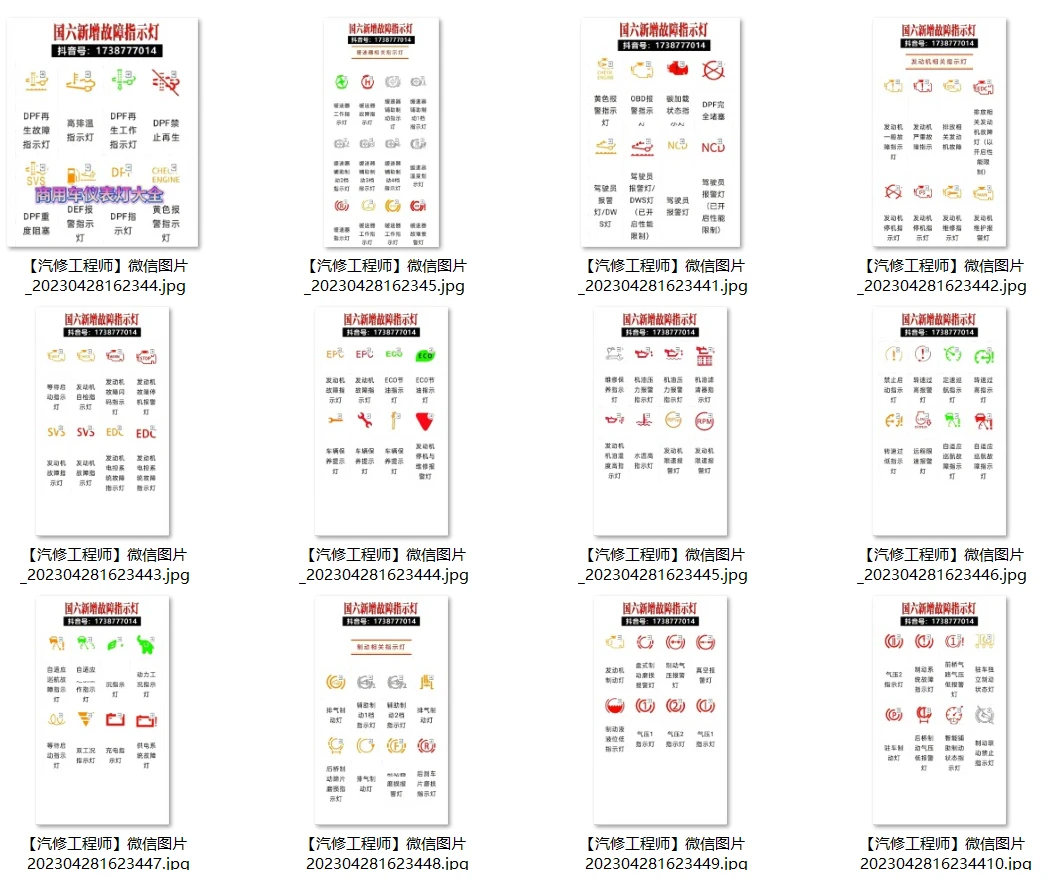 📂柴油车 | 资料 整理20：电喷标定逻辑+故障诊断+控制逻辑+针脚定义+原厂数据+未就绪资料（7500份 20.5G）